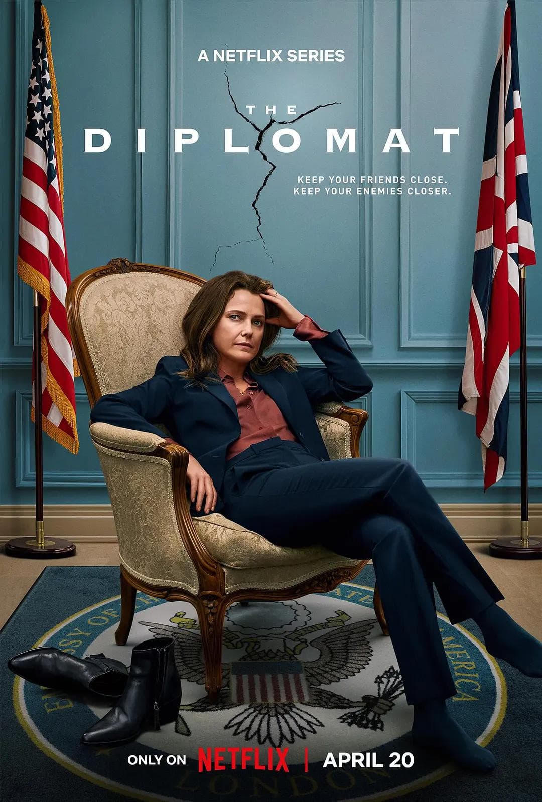 头号外交官第一季海报