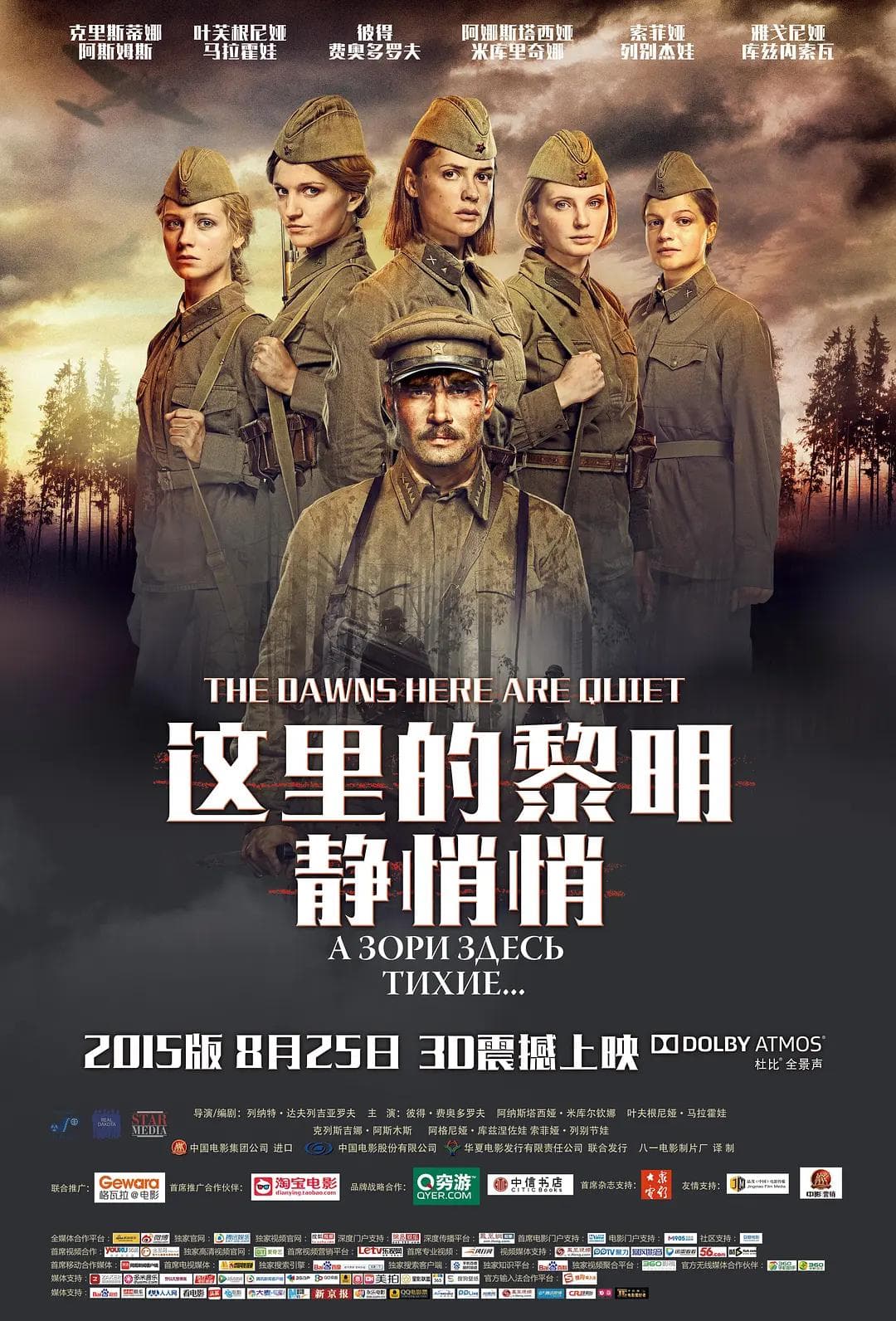 这里的黎明静悄悄2015海报